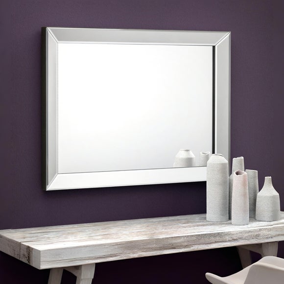 Soprano Bevelled Rectangle Wall Mirror - image 1