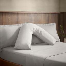Soft & Cosy Luxury 100% Brushed Cotton V-Shape Pillowcase - thumbnail 1