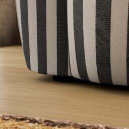 Marlo Woven Mid Stripe Snuggle Chair - thumbnail 5