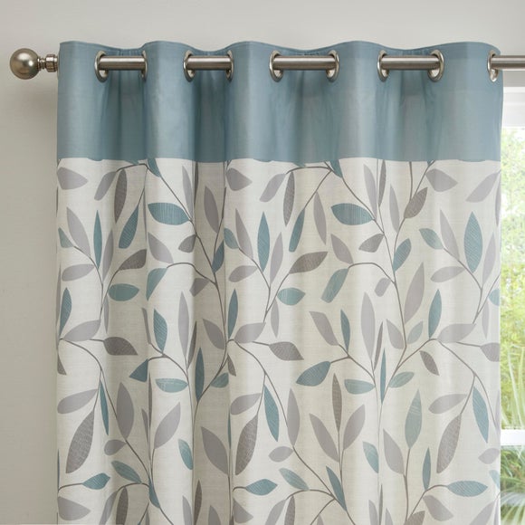 Fusion Beechwood Eyelet Curtains - image 1