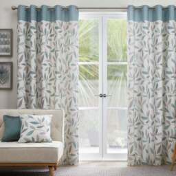 Fusion Beechwood Eyelet Curtains - thumbnail 2