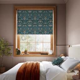 William Morris at Home Lodden Velvet Blackout Made to Measure Roller Blind - thumbnail 1