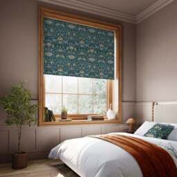 William Morris at Home Lodden Velvet Blackout Made to Measure Roller Blind - thumbnail 3