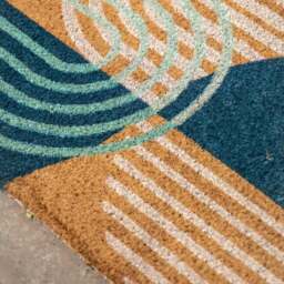 Cedar & Sage Abstract Design Coir Doormat - thumbnail 2