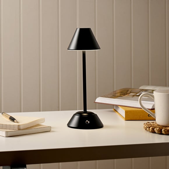 Hestia Thin Stem Rechargeable Colour Changing LED Touch Table Lamp - image 1