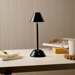 Hestia Thin Stem Rechargeable Colour Changing LED Touch Table Lamp - thumbnail 1