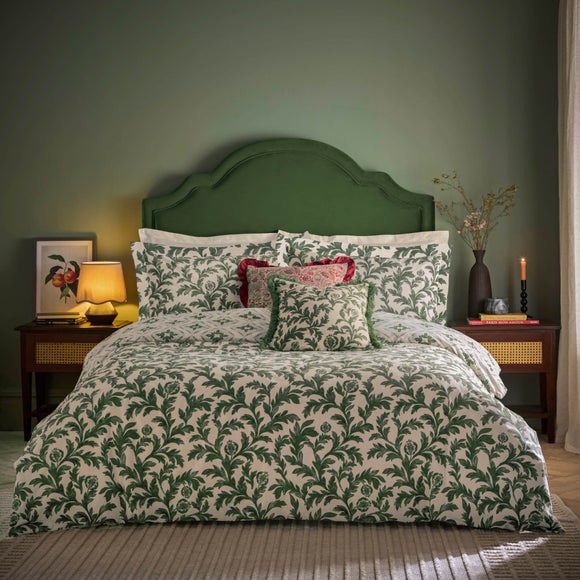 Hedera Reversible Duvet Cover and Pillowcase Set - image 1