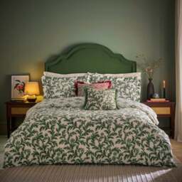 Hedera Reversible Duvet Cover and Pillowcase Set