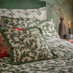 Hedera Reversible Duvet Cover and Pillowcase Set - thumbnail 3