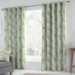 Fusion Matteo Eyelet Curtains - thumbnail 2