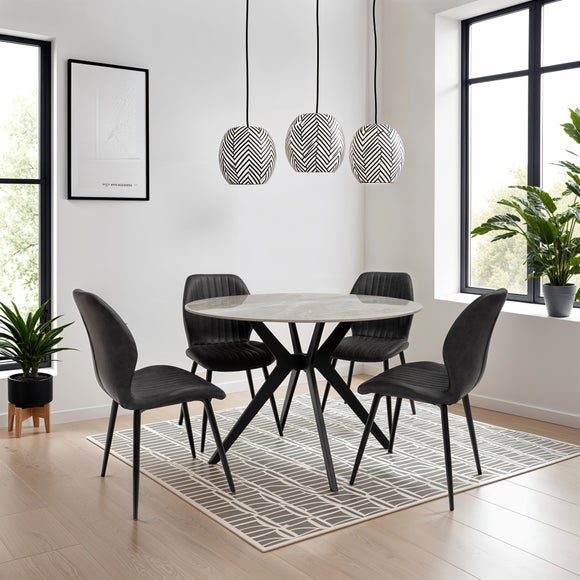 Tulsa Round 4 Seater Dining Table - image 1