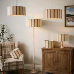 Folkstone Stripe Easy Fit Lamp Shade - thumbnail 6