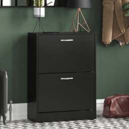 Vida Designs 2 Tier Shoe Cabinet - thumbnail 1
