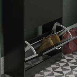 Vida Designs 2 Tier Shoe Cabinet - thumbnail 4