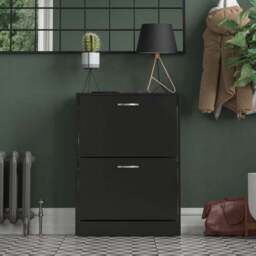 Vida Designs 2 Tier Shoe Cabinet - thumbnail 2