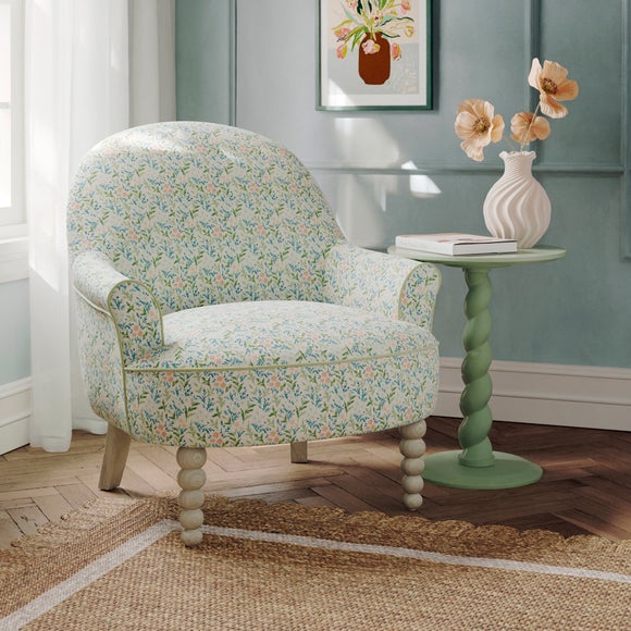 Petit Ditsy Floral Print Occasional Armchair - image 1