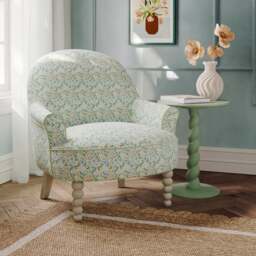 Petit Ditsy Floral Print Occasional Armchair - thumbnail 1
