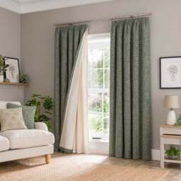 Pencil Pleat Fleece Curtain Linings - thumbnail 5