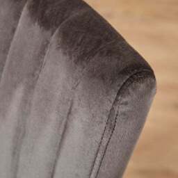 Taylor Dining Chair, Velvet - thumbnail 4