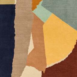 Asiatic Reef Abstract Wool Rug - thumbnail 2