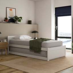 Dennie Guest Trundle Bed Frame - thumbnail 1