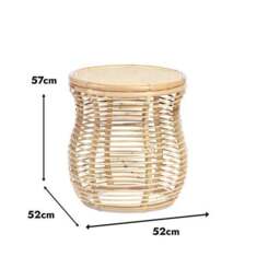 Desser Royal Rattan Side Table - thumbnail 3
