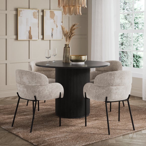 Talullua Dining Chair, Luxe Chenille - image 1