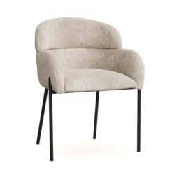 Talullua Dining Chair, Luxe Chenille - thumbnail 6