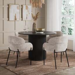 Talullua Dining Chair, Luxe Chenille