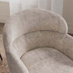 Talullua Dining Chair, Luxe Chenille - thumbnail 4