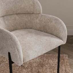 Talullua Dining Chair, Luxe Chenille - thumbnail 3