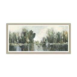 Verdant Treeline Framed Print - thumbnail 2