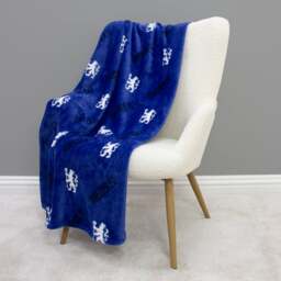 Chelsea Geometric Fleece Blanket 100cm x 150cm - thumbnail 1
