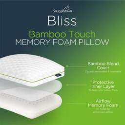 Snuggledown Bliss Extra Deep Bamboo Side Sleeper Pillow - thumbnail 2