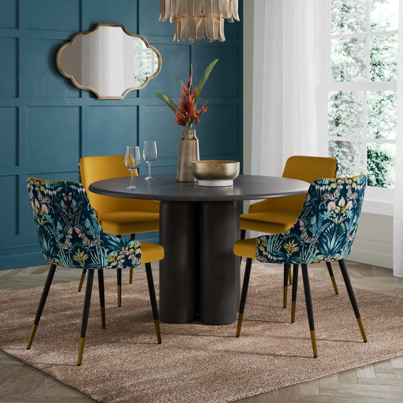 Ariana Set of 2 Dining Chairs, Utopia Velvet - image 1