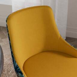 Ariana Set of 2 Dining Chairs, Utopia Velvet - thumbnail 4