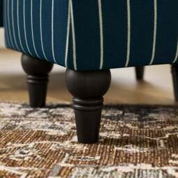 Charnwood Pinstripe Storage Footstool - thumbnail 5
