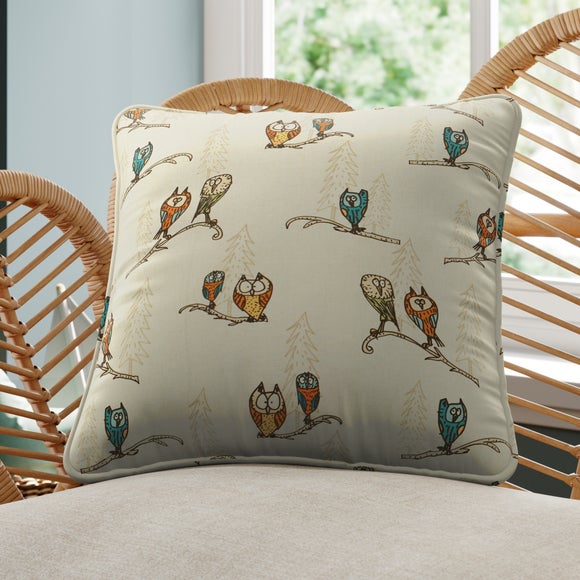 Quirky Owls Made to Order Cushion Cover - image 1