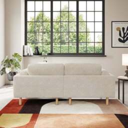 Newton Chunky Tonal Weave Corner Chaise - thumbnail 3