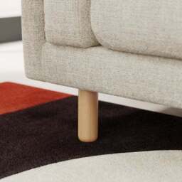 Newton Chunky Tonal Weave Corner Chaise - thumbnail 5