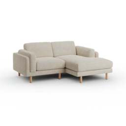 Newton Chunky Tonal Weave Corner Chaise - thumbnail 6