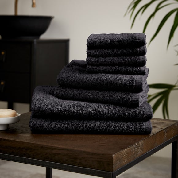Catherine Lansfield Quick Dry 8 Piece Towel Bale - image 1