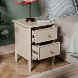 Remi 2 Drawer Bedside Table - thumbnail 2