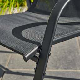 6 Piece Metal Garden Dining Set - thumbnail 6