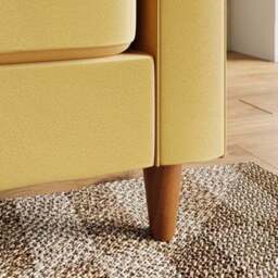 Zoe Casual Sit Velvet 2 Seater Sofa - thumbnail 5