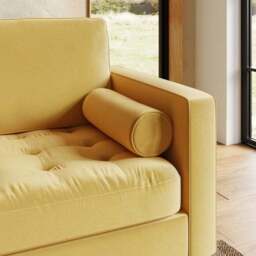 Zoe Casual Sit Velvet 2 Seater Sofa - thumbnail 3
