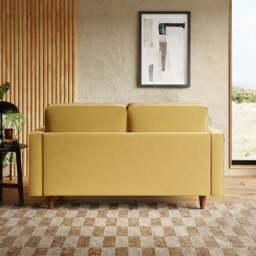 Zoe Casual Sit Velvet 2 Seater Sofa - thumbnail 2
