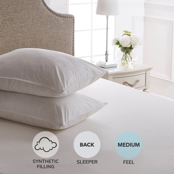 Dorma Pack of 2 Full Forever Back Sleeper Pillows - image 1
