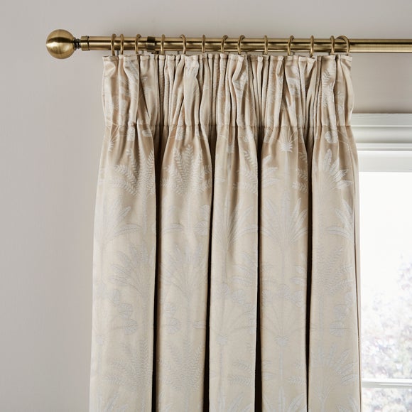 Dorma Luxe Palms Pencil Pleat Blackout Curtains - image 1
