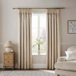 Dorma Luxe Palms Pencil Pleat Blackout Curtains - thumbnail 2